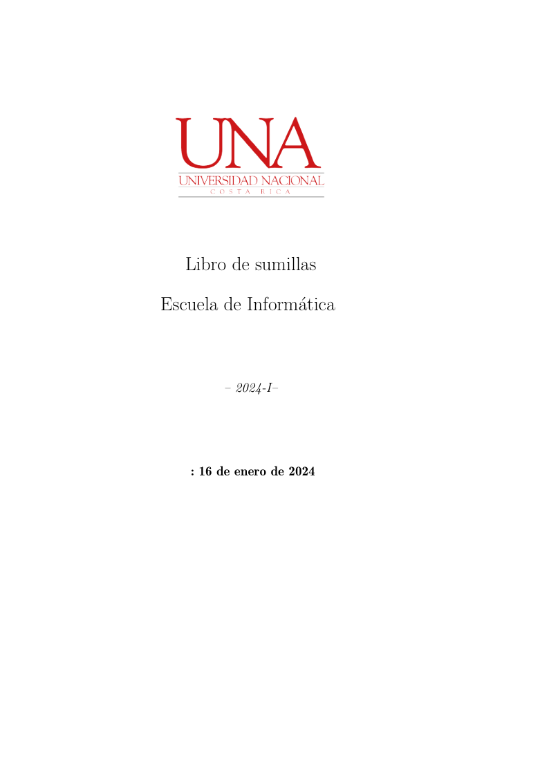 Libro de Sumillas