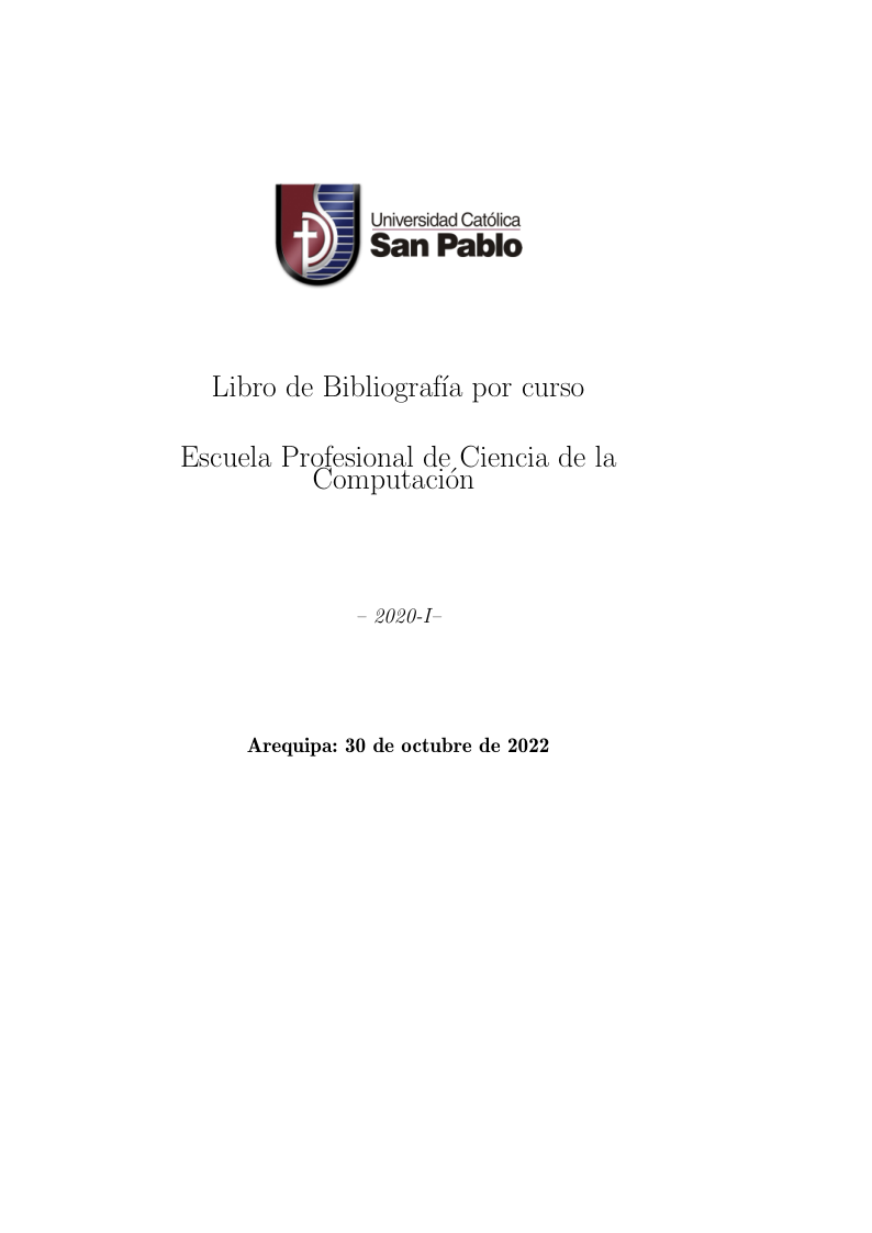 Libro de Bibliografía