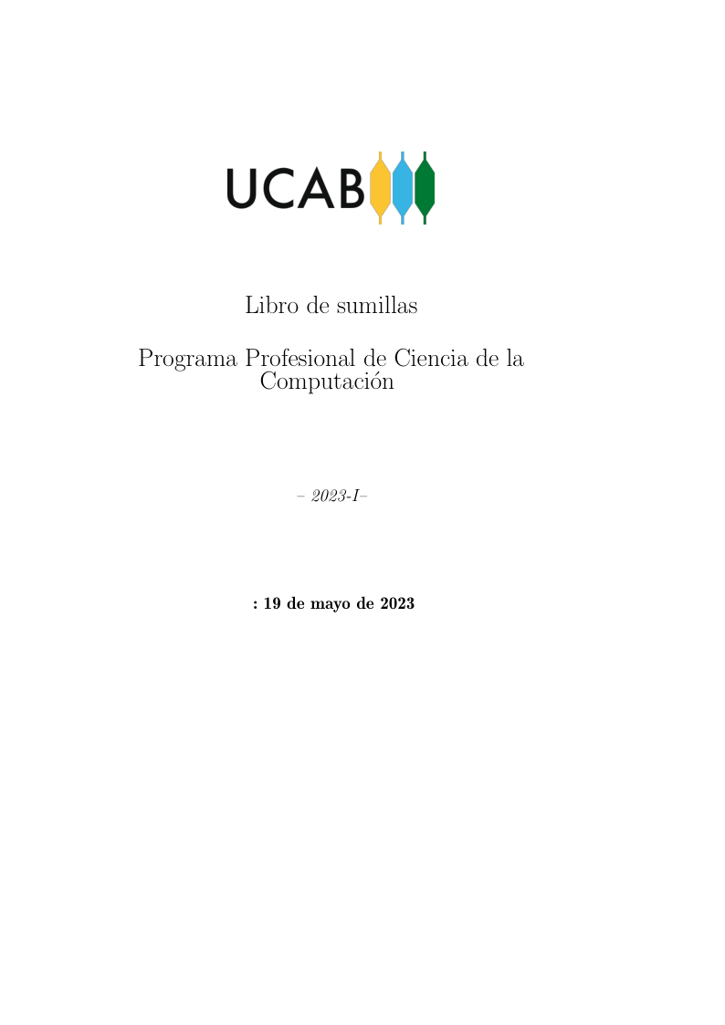 Libro de Sumillas